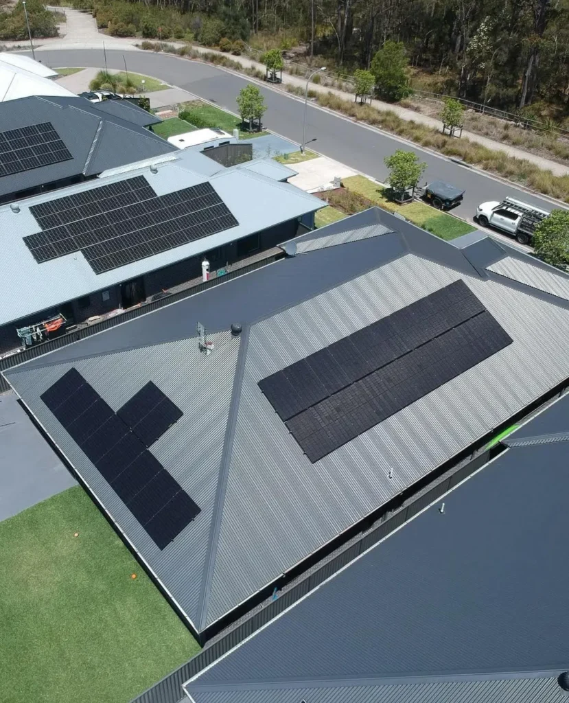 solar panel installed on roof In Lake Macquarie
